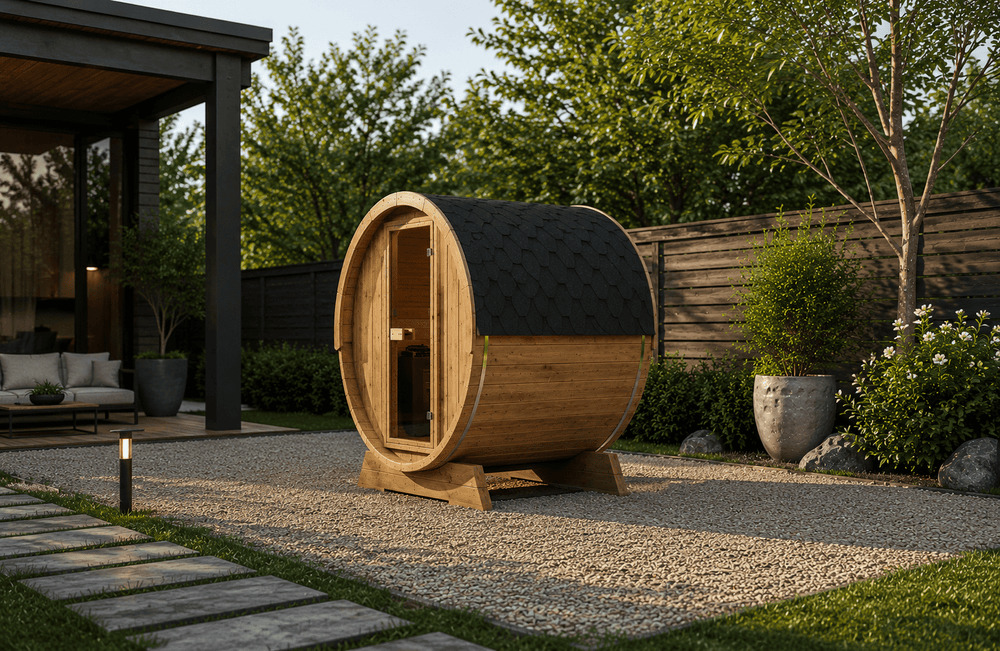 Sauna extérieur Barrel 160