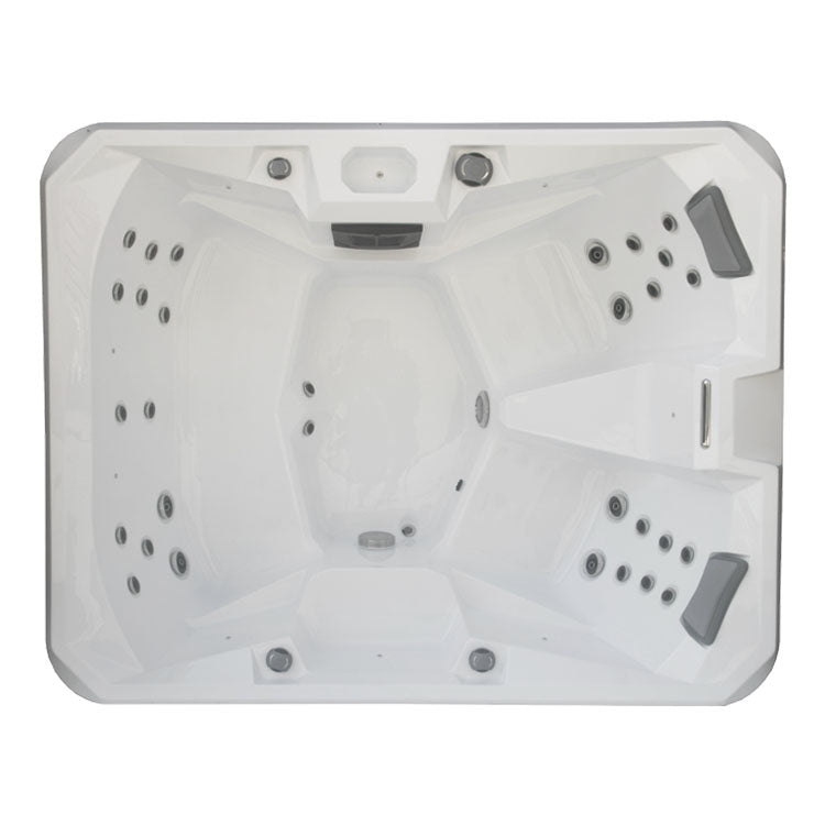 Jacuzzi Hydra 170 avec jets multiples et éclairage LED.