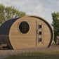 Saunamo Sauna extérieur Hobbit 195 au design rustique.