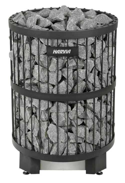 Aquecedor Elétrico para Sauna Harvia Legend HPO165400 – 16,5 kW, Preto - Saunamo