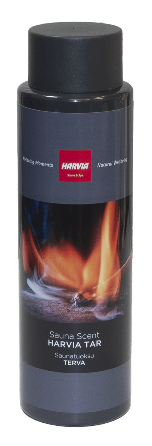Aromaterapia de Sauna Harvia – Aroma de Alcatrão (400 ml) em lata.