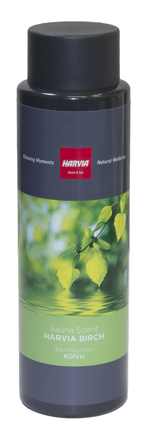 Aromaterapia de Sauna Harvia – Aroma de Bétula, 400 ml.