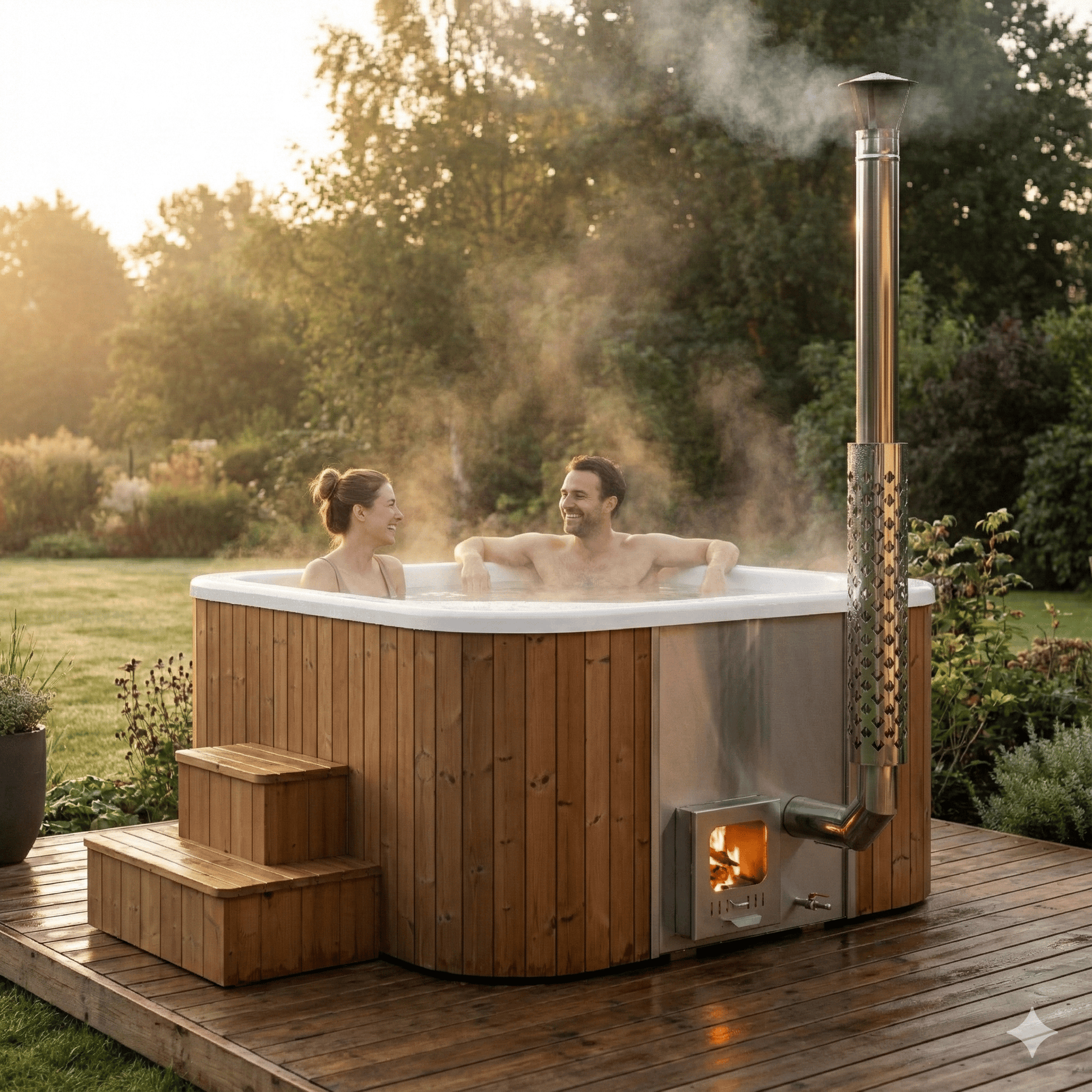 Bain extérieur Cube 200
