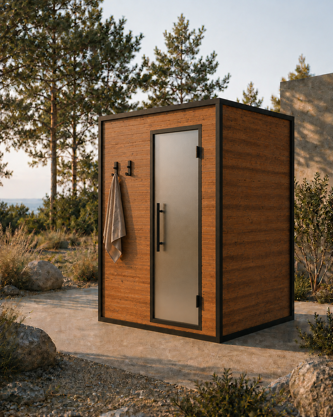 Usko changing room module add-on