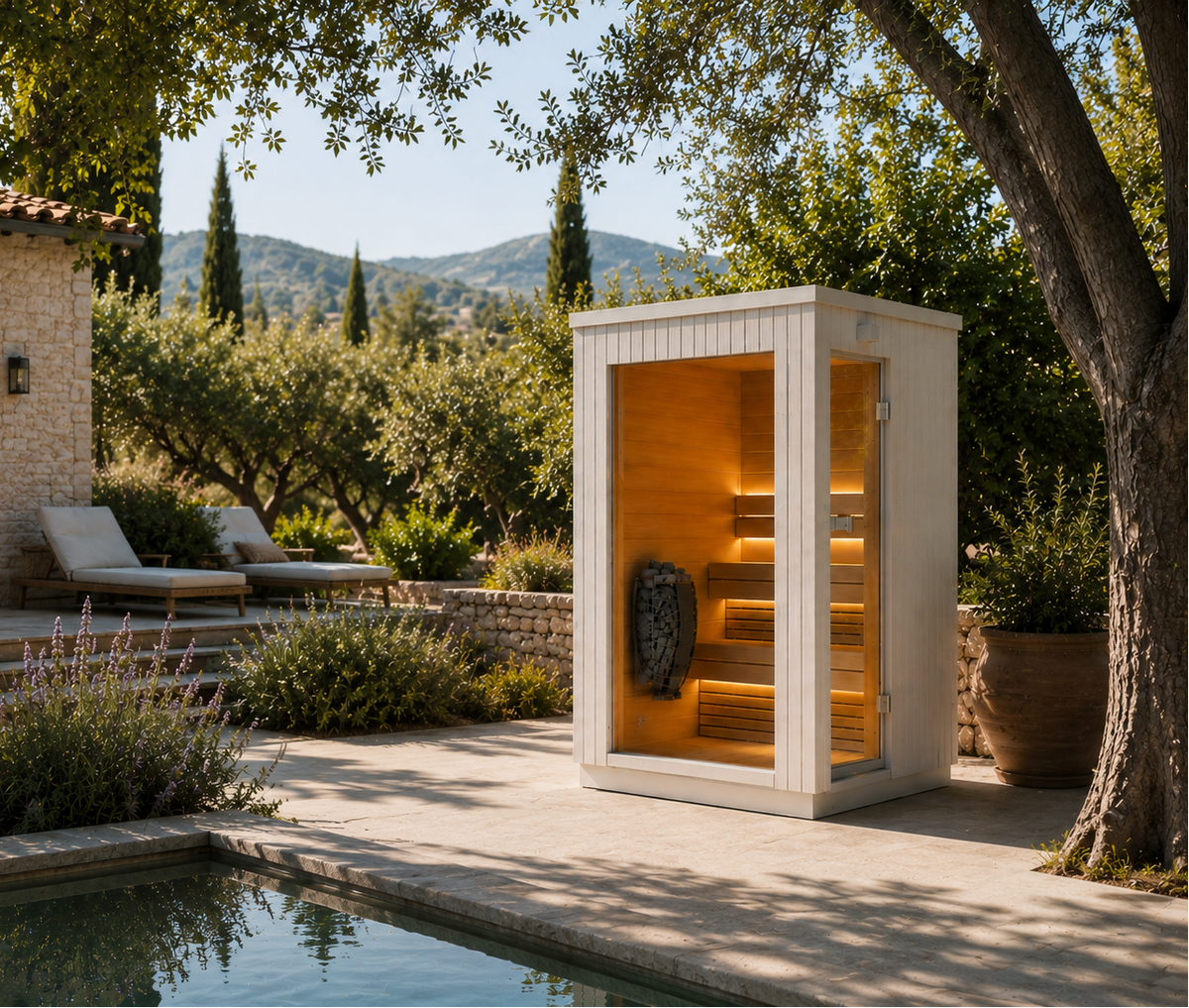 Sauna extérieur Lumia Mini