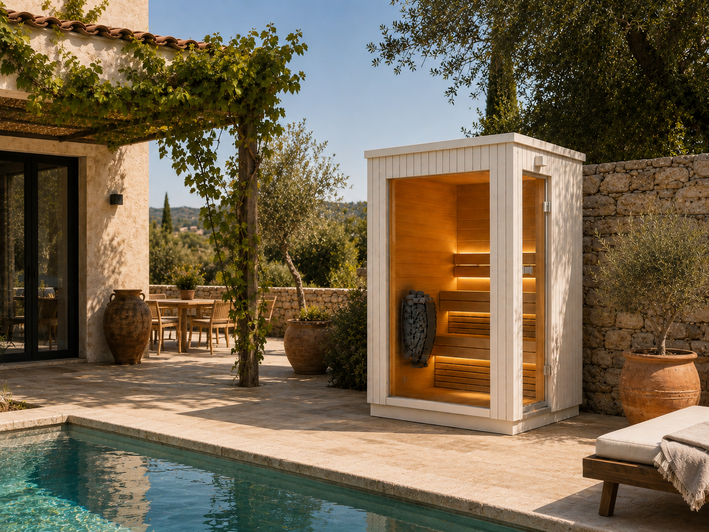 Sauna extérieur Lumia Mini