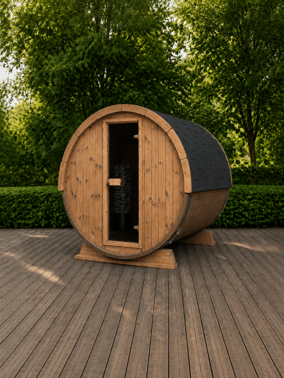 Sauna Extérieur Barrel 220
