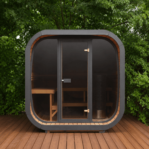 Sauna Exterior Cube 220 - Saunamo