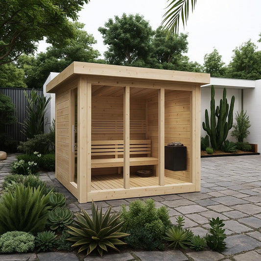 Sauna Exterior Deluxe - Saunamo
