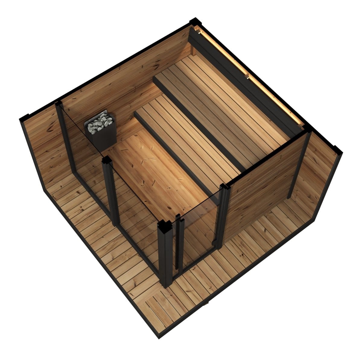 Sauna Exterior Hiki L - Saunamo
