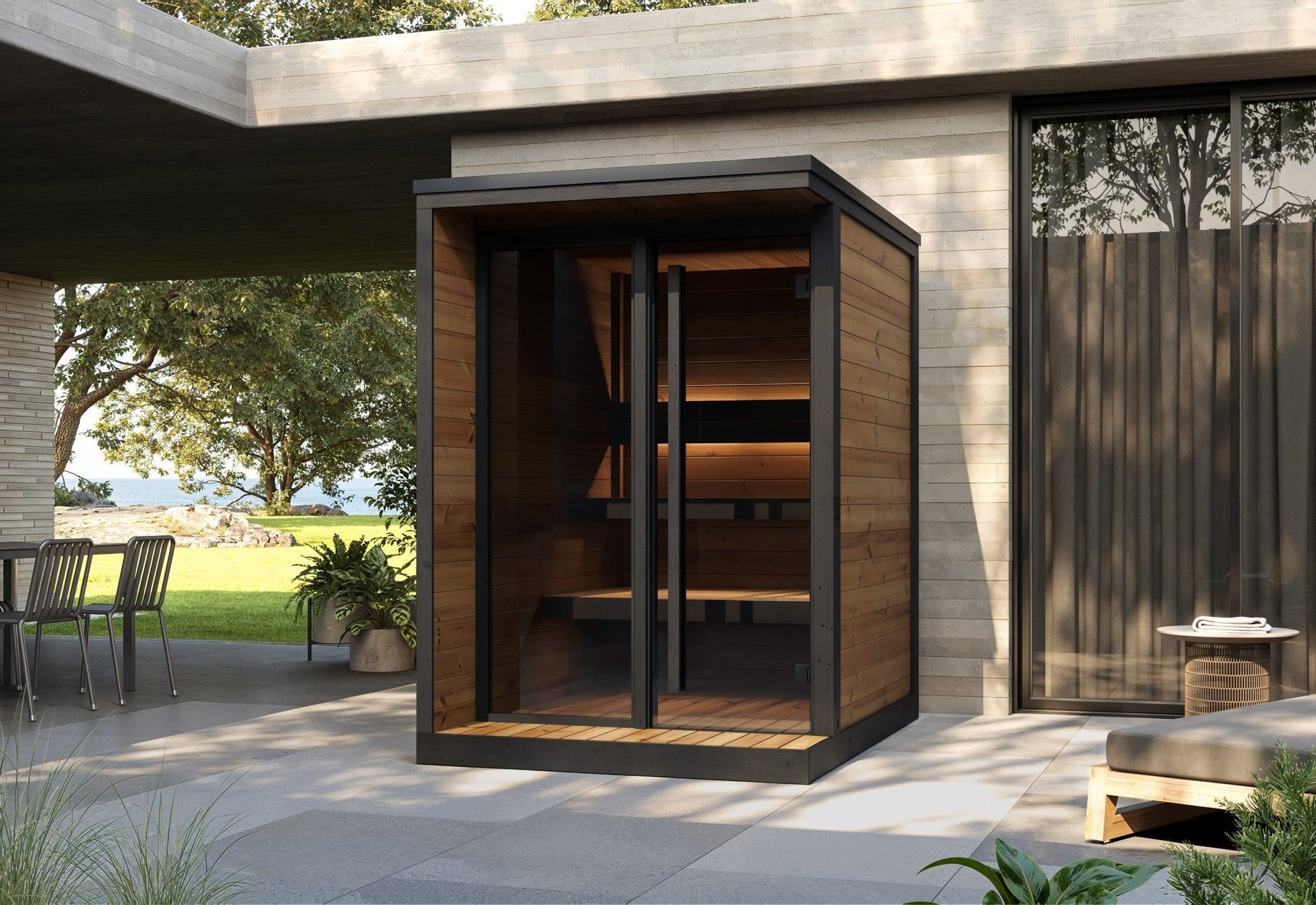 Sauna Exterior Hiki S - Saunamo