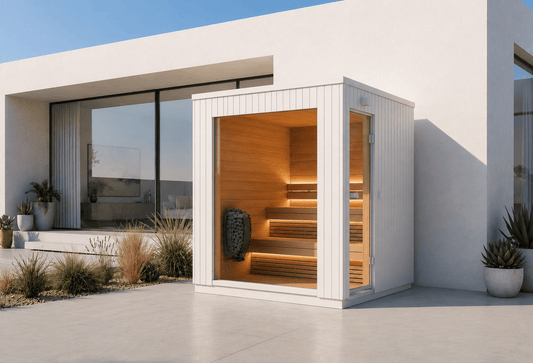 Sauna extérieur Lumia sans module de douche