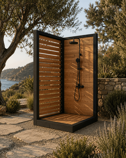 Module de douche extérieure autonome